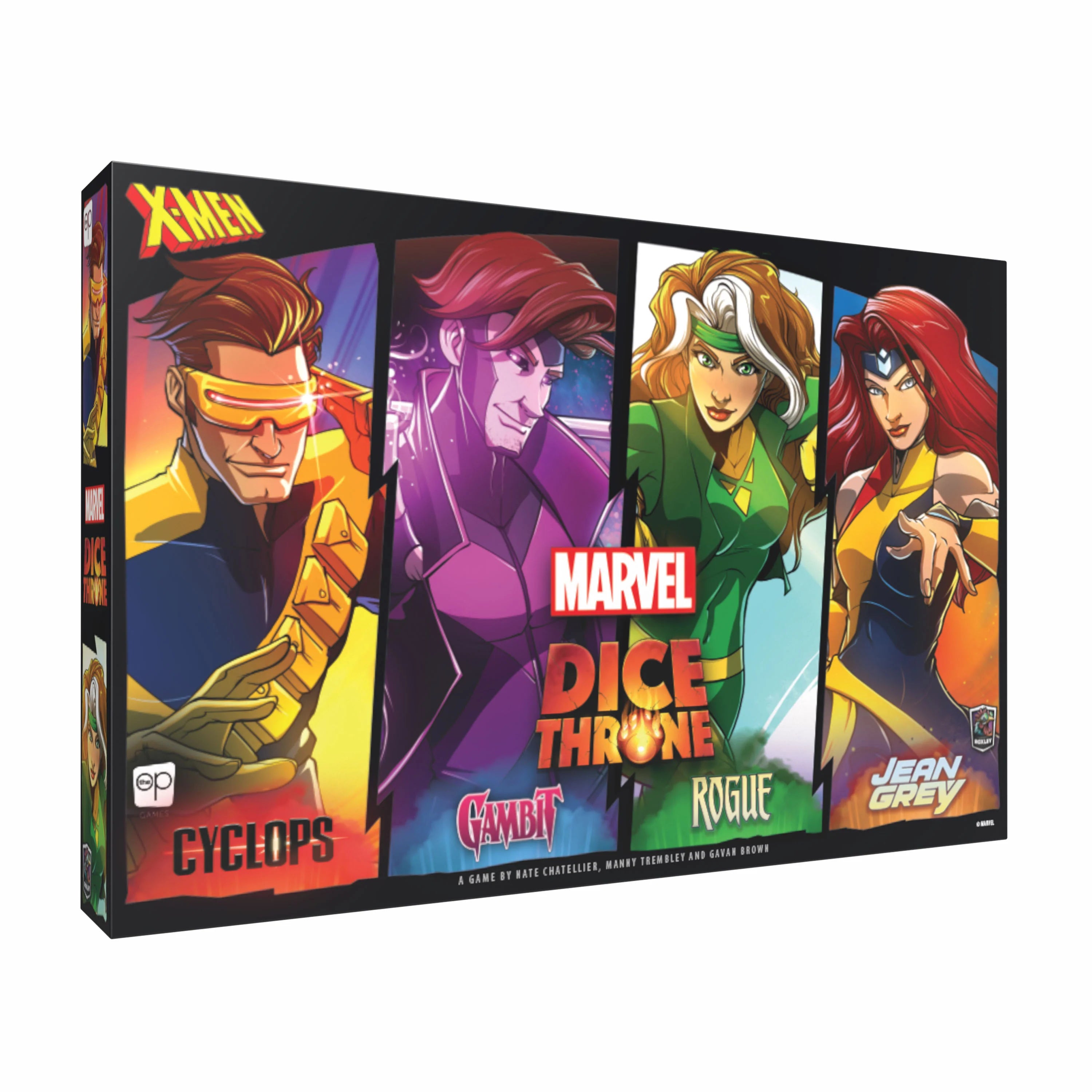 Marvel X-Men Dice Throne Box 2 (Cyclops, Gambit, Rogue, Jean Grey) Board Games Universal DIstribution | Red Claw Gaming