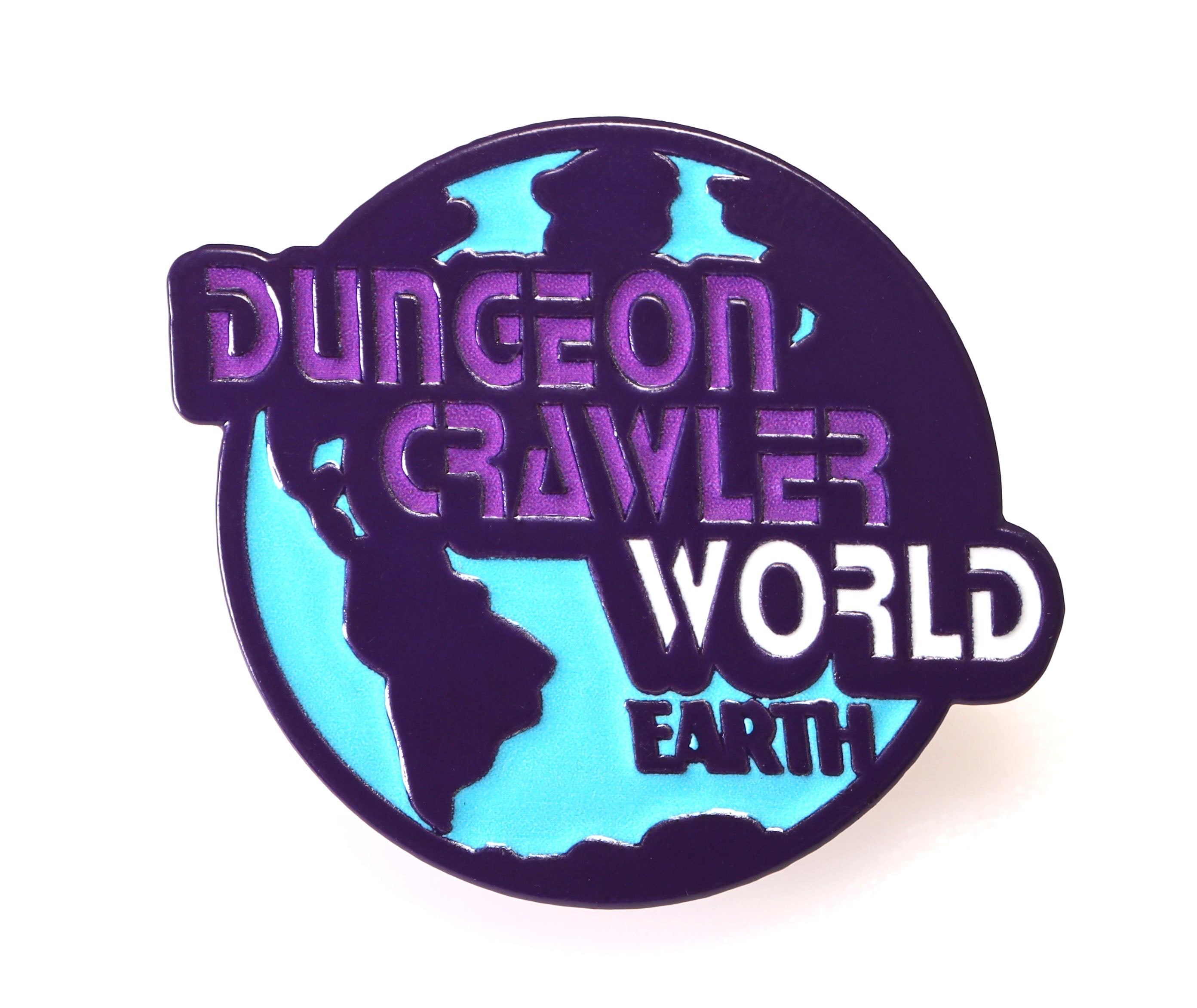 Dungeon Crawler Carl: Dungeon Crawler World Enamel Pin | Red Claw Gaming