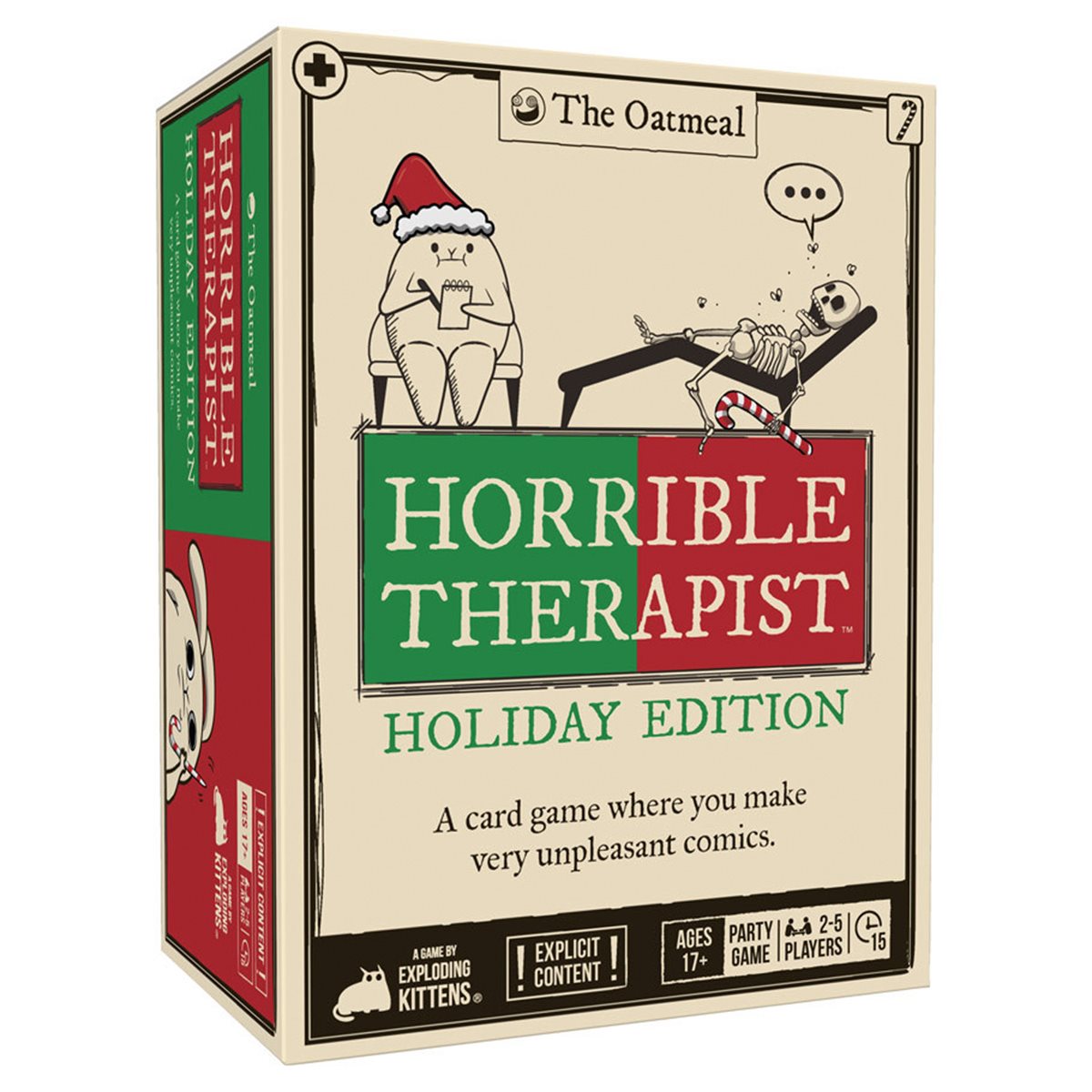 HORRIBLE THERAPIST Holiday Edition | Red Claw Gaming