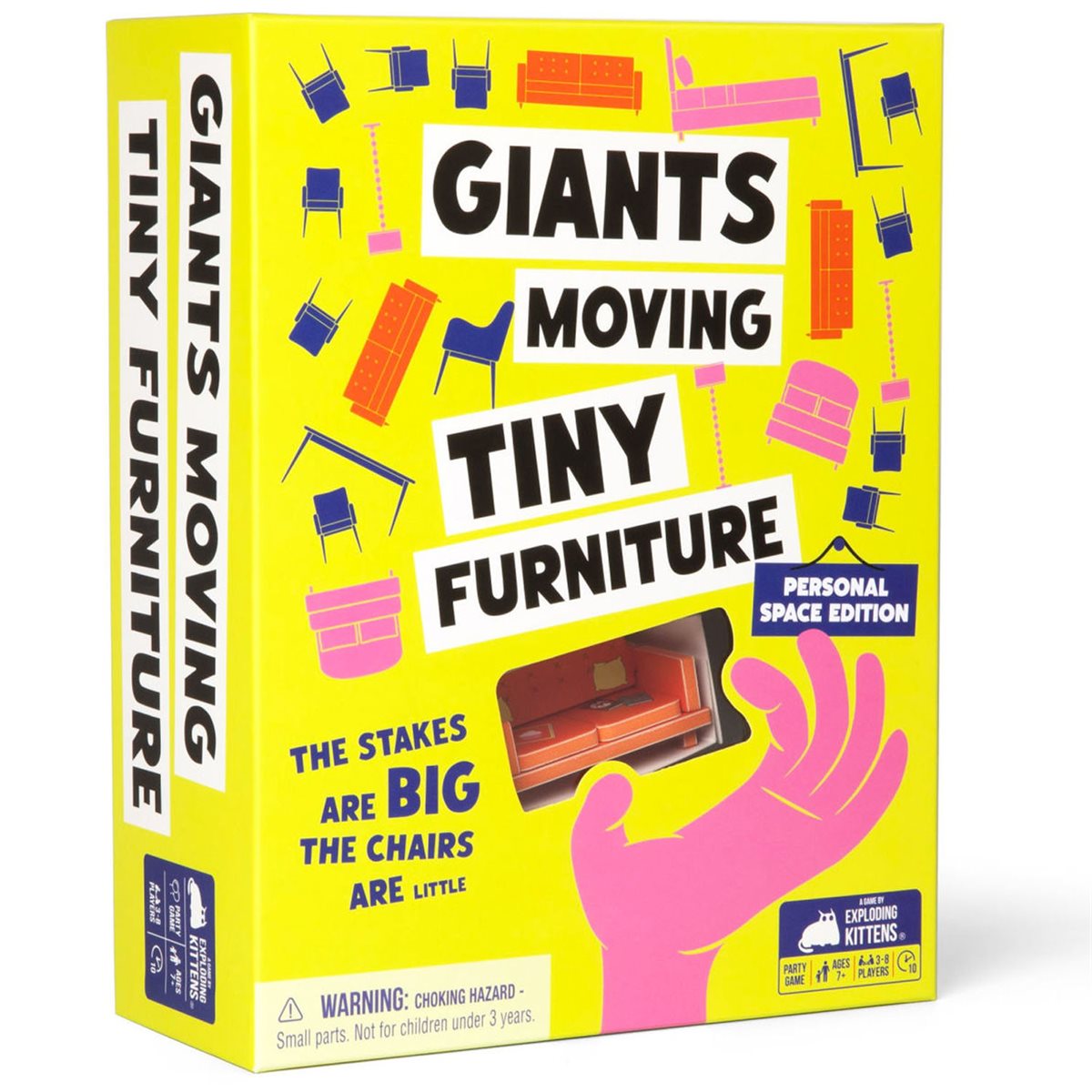 Giants Moving Tiny Furniture - Personal Space Edition | Red Claw Gaming