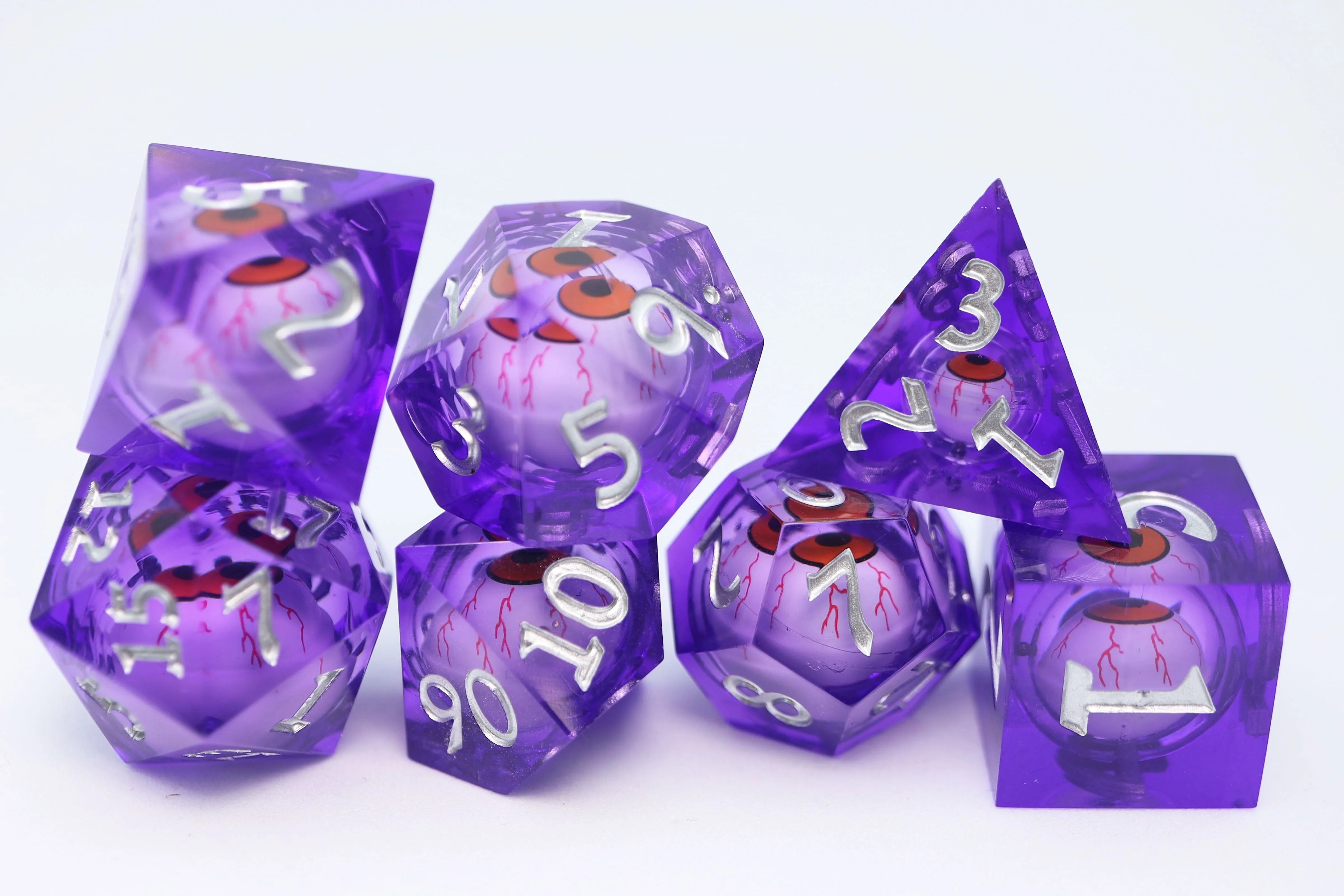 SHARP EDGE MOVING EYE RPG DICE SET - MAGESHOT Dice & Counters Foam Brain Games    | Red Claw Gaming