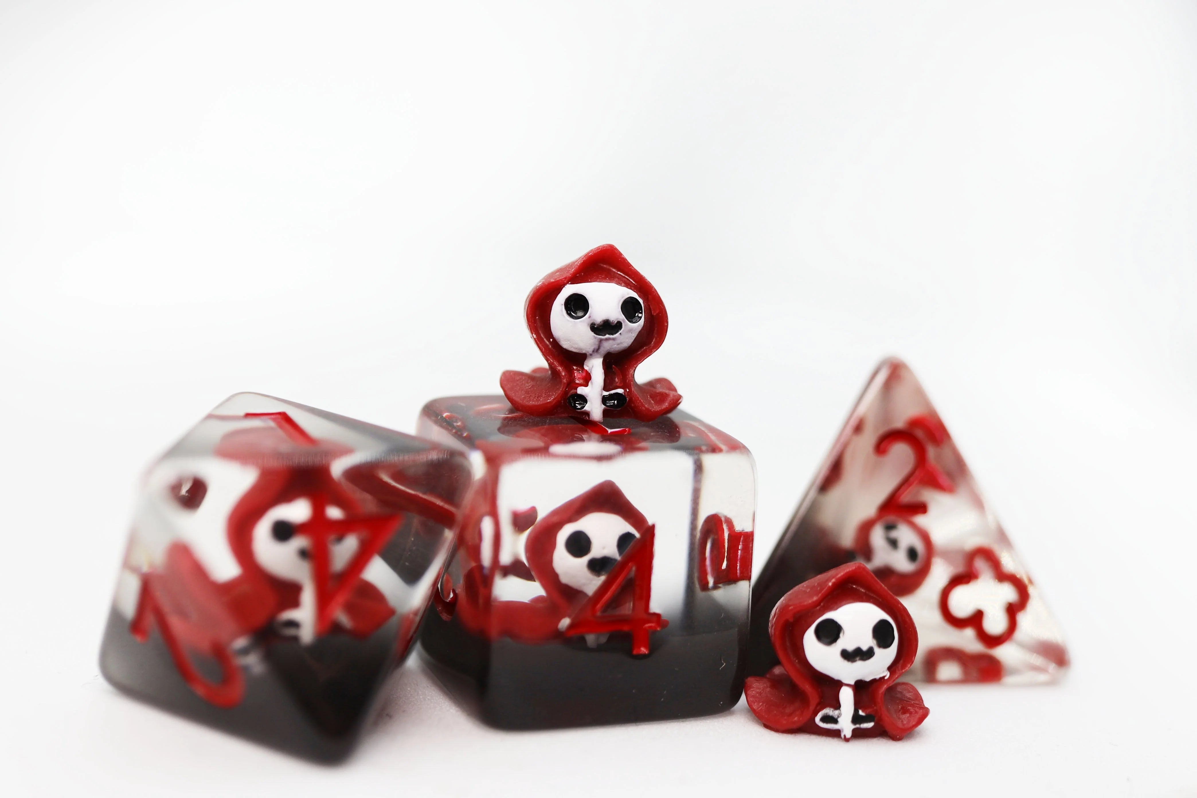 RED REAPER RPG DICE SET Dice & Counters Foam Brain Games    | Red Claw Gaming