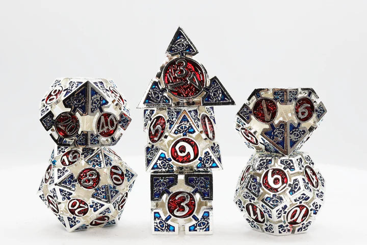 OCULUS: WATCHFUL RPG METAL DICE SET Dice & Counters Foam Brain Games    | Red Claw Gaming