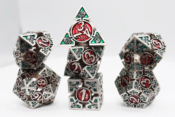 OCULUS: BEWILDERED RPG METAL DICE SET Dice & Counters Foam Brain Games    | Red Claw Gaming