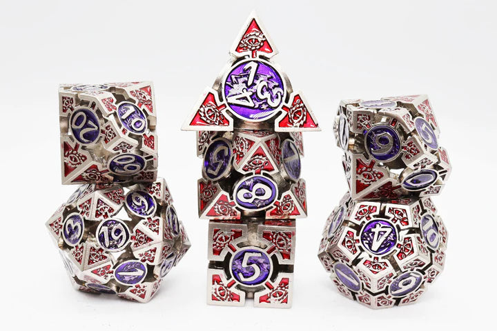 OCULUS: PUZZLING RPG METAL DICE SET Dice & Counters Foam Brain Games    | Red Claw Gaming