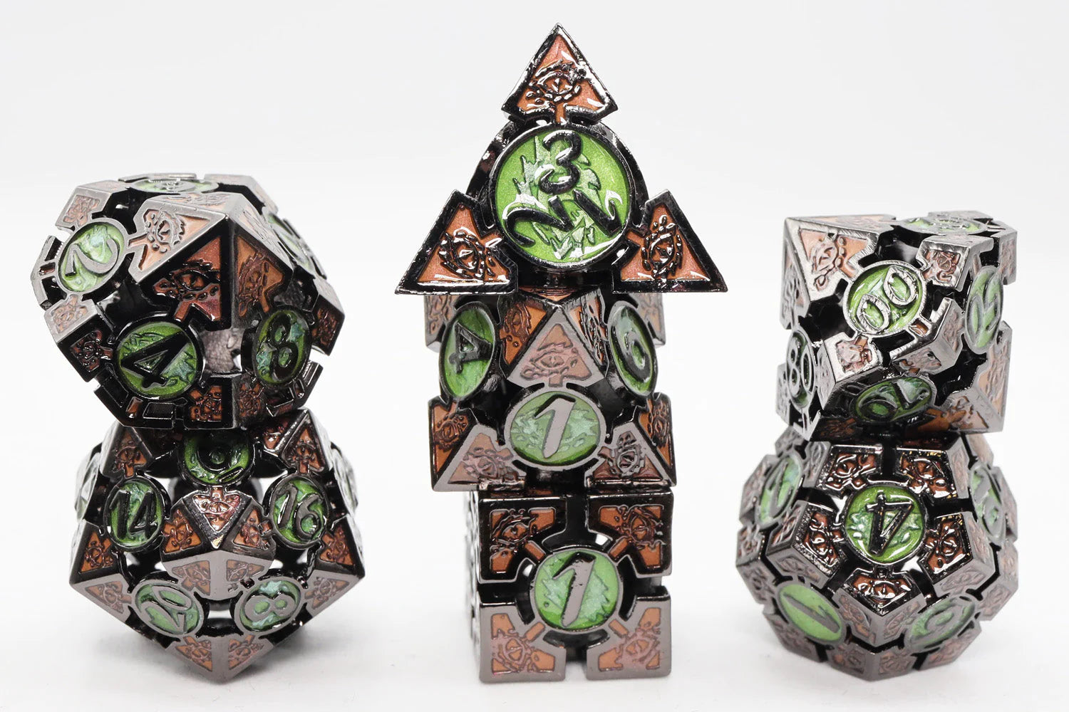 OCULUS: MESMERIZING RPG METAL DICE SET Dice & Counters Foam Brain Games    | Red Claw Gaming