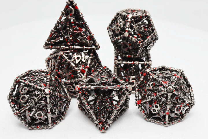 Grim Scythe: Sanguine Dice & Counters Foam Brain Games | Red Claw Gaming