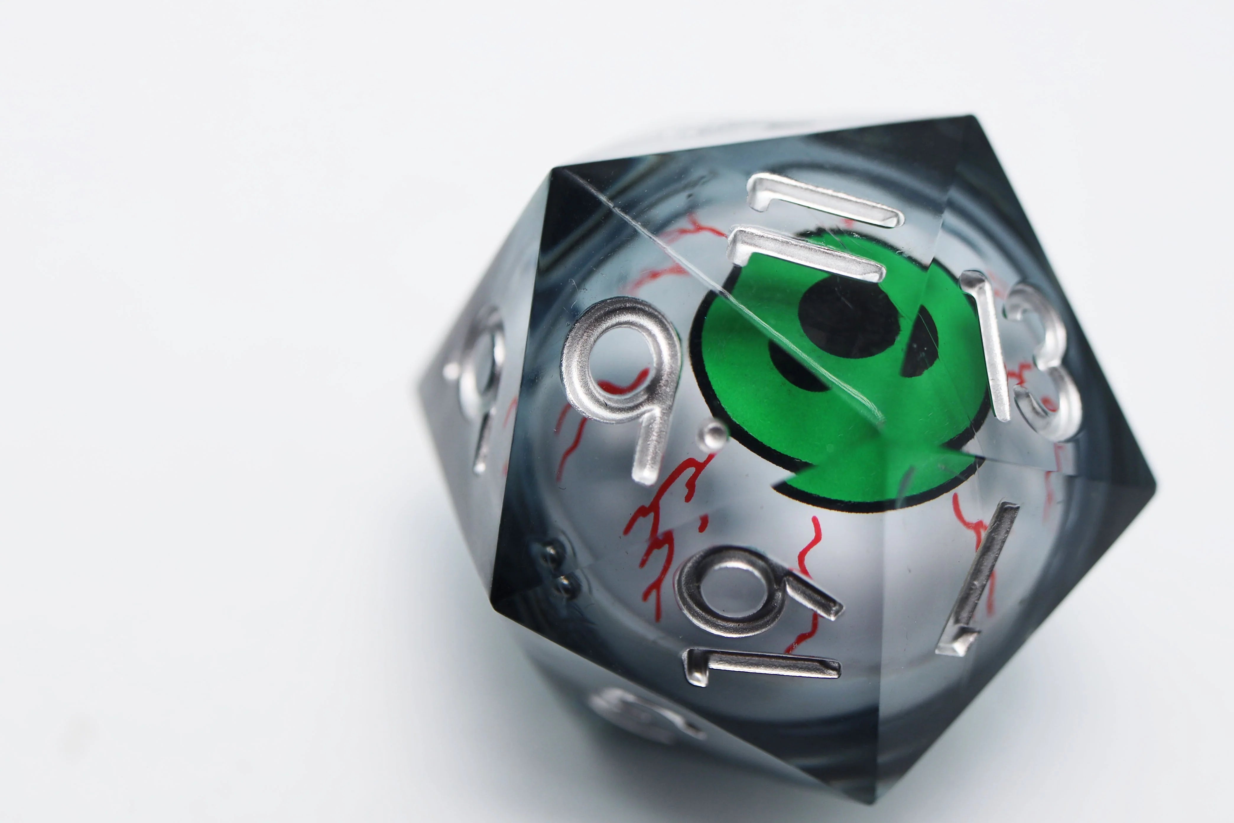 35MM MOVING EYE D20 - INKSHOT EYE Dice & Counters Foam Brain Games    | Red Claw Gaming