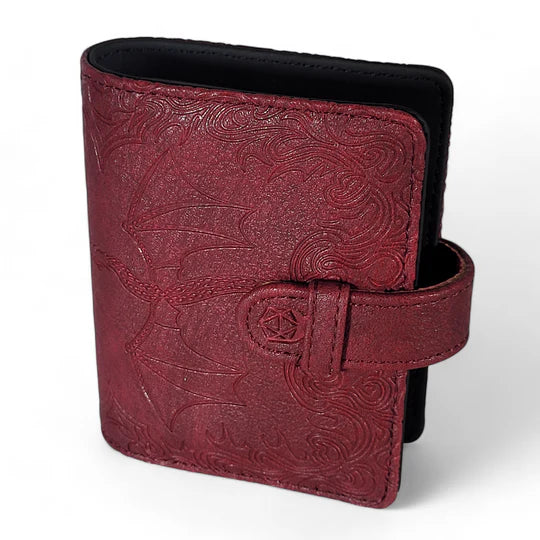 Book of Incantations Spell Card Book Red (Dragon Edition) D&D Accessory Forged Gaming    | Red Claw Gaming