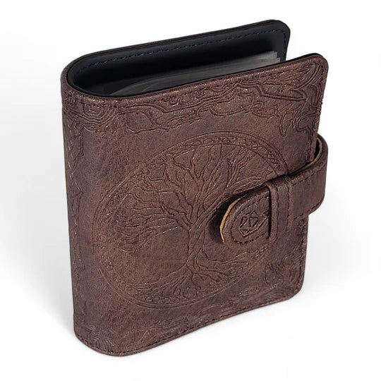 Book of Incantations Spell Card Book: Druid Edition - Brown D&D Accessory Forged Gaming | Red Claw Gaming