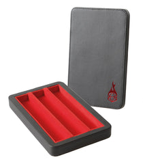 The Reliquary: Premium Dice Case D&D Accessory Forged Gaming Black and Red   | Red Claw Gaming