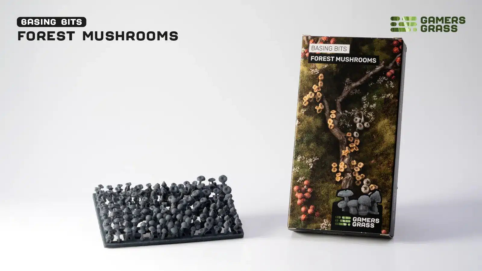 Basing Bits: Forest Mushrooms Gamers Grass Gamers Grass | Red Claw Gaming