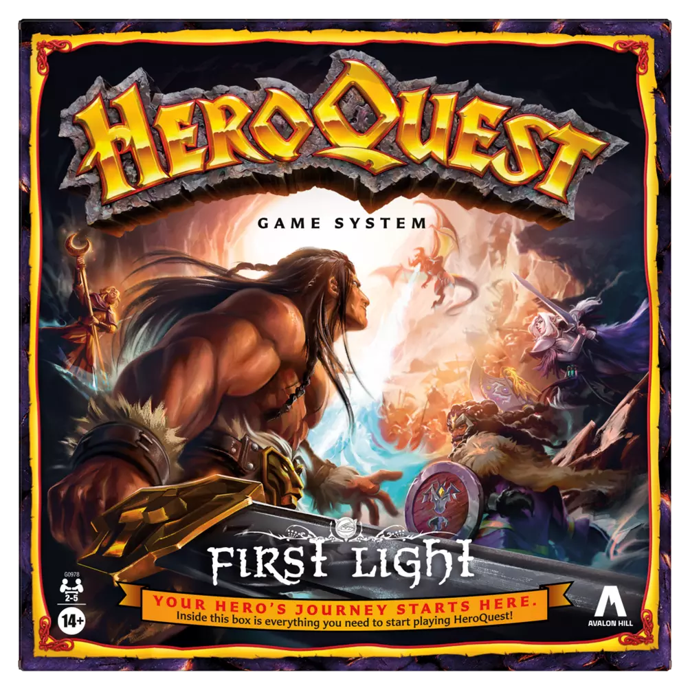 Hero Quest - First Light Board Game Hasbro | Red Claw Gaming