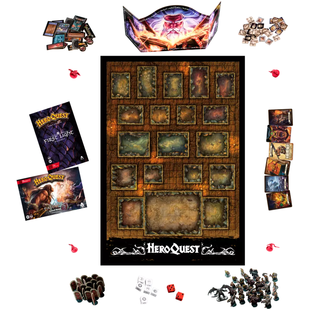 Hero Quest - First Light Board Game Hasbro | Red Claw Gaming