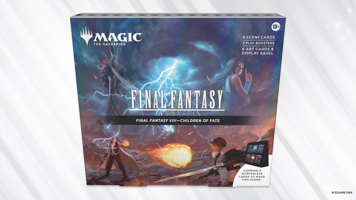 Magic: The Gathering Final Fantasy Scene Box Sealed Magic the Gathering Wizards of the Coast (Sealed) Final Fantasy VIII - Children of Fate | Red Claw Gaming