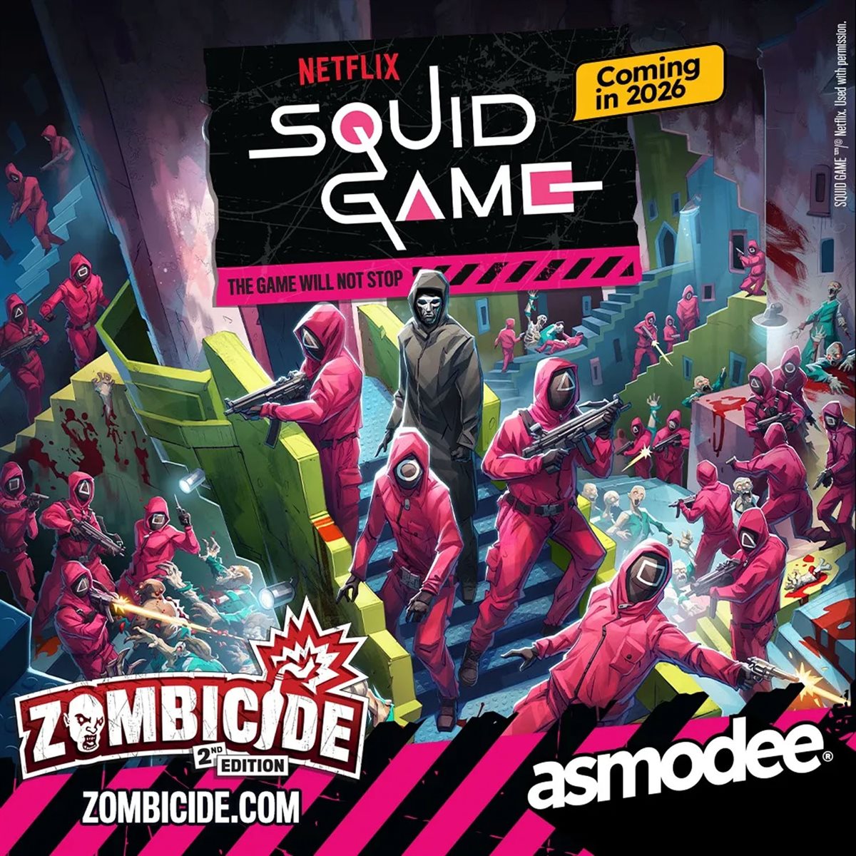 Zombicide: Squid Game Expansion | Red Claw Gaming