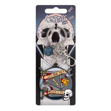 I Guess I'll Die Keychain | Red Claw Gaming