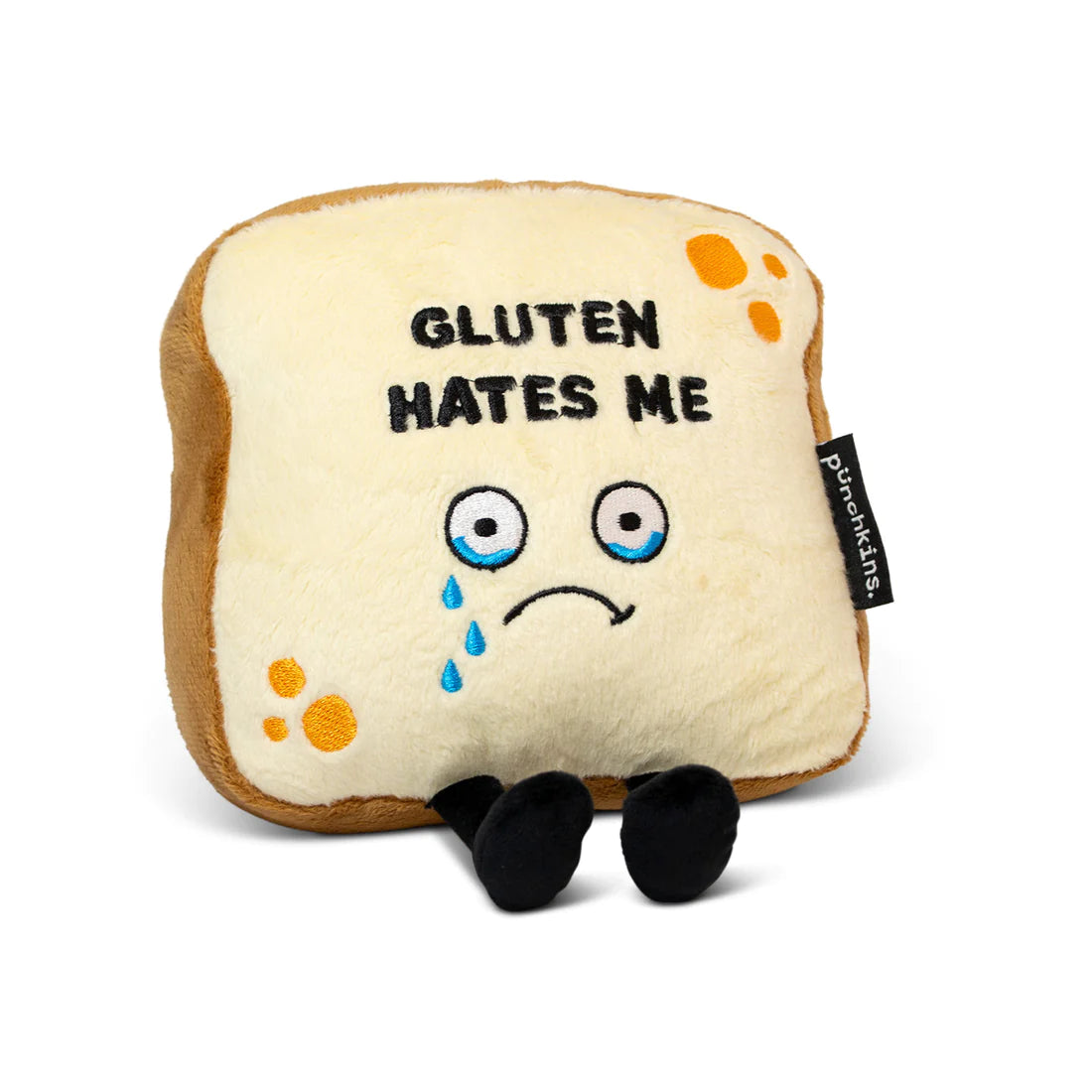 "Gluten Hates Me" Bread Plush Punchkins Punchkins    | Red Claw Gaming