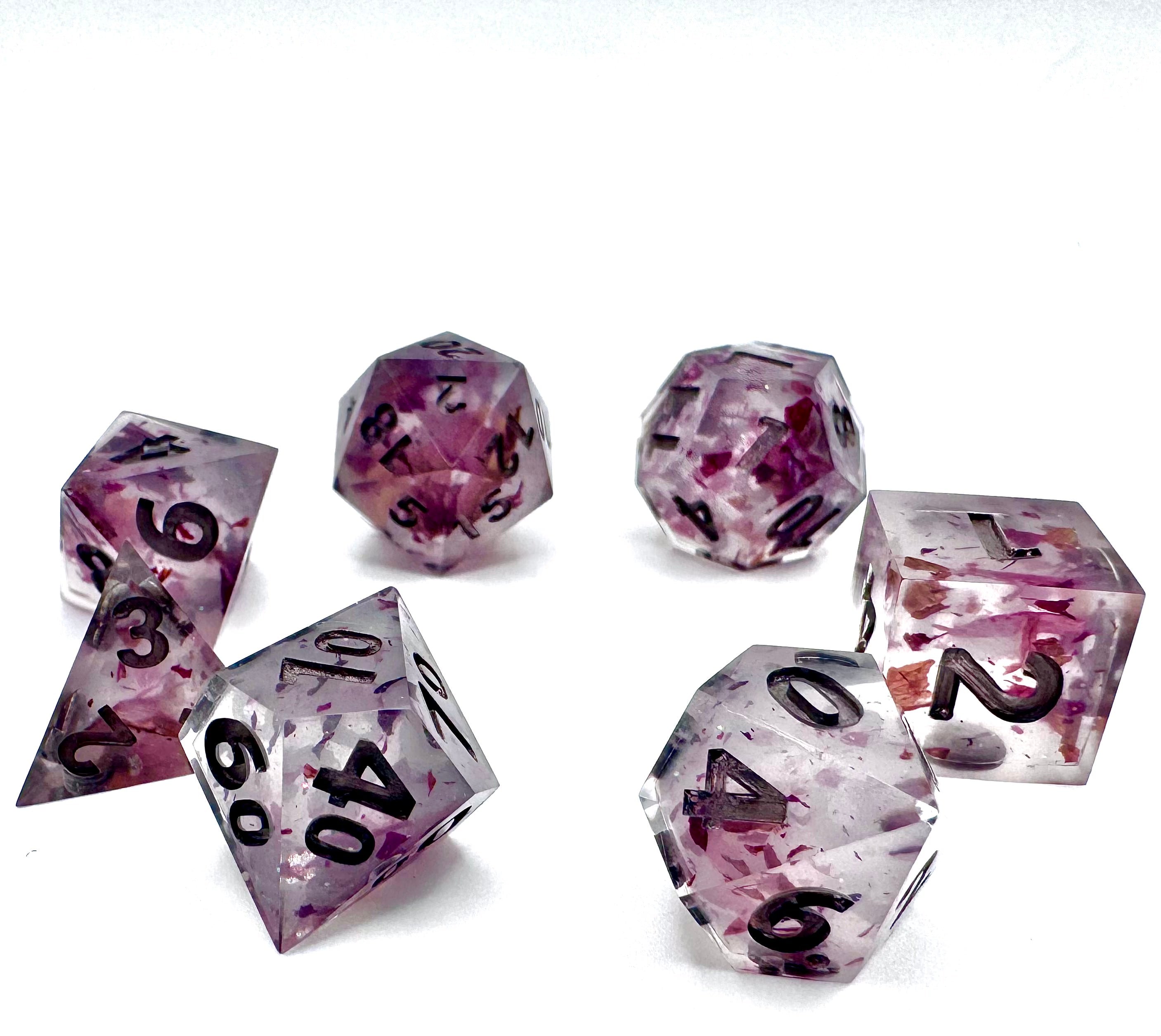 Siren's Forge - Garden Rose Dice Set | Red Claw Gaming