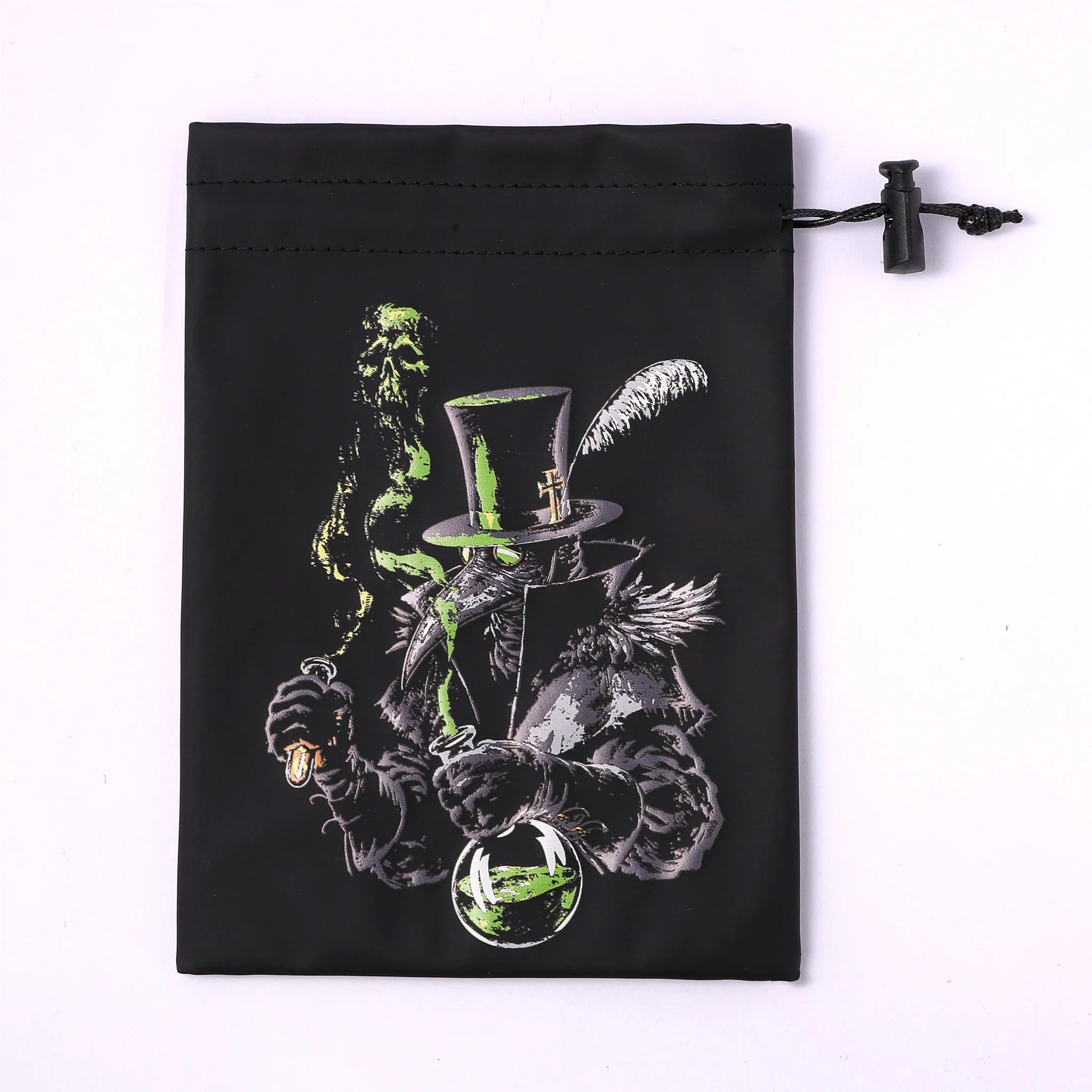 Fine Arts Dice Bag - Plague Doctor Dice & Counters Hymgho Dice | Red Claw Gaming