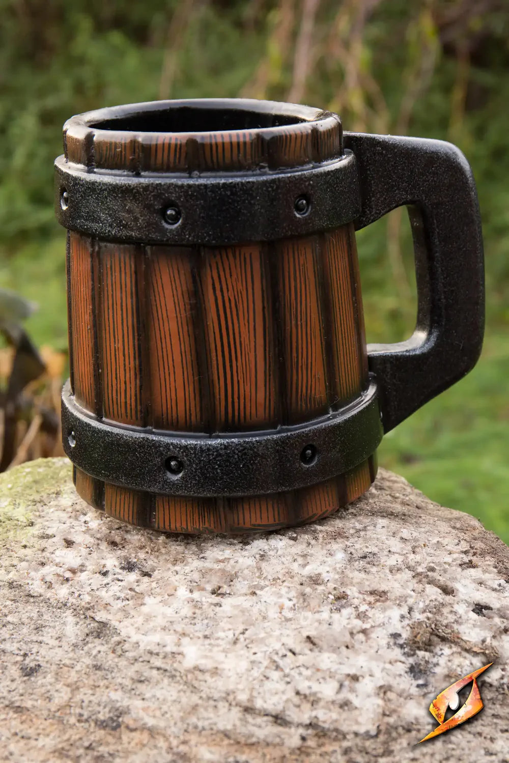 Beermug with metal bands LARP Iron Fortress | Red Claw Gaming