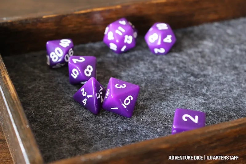 Adventure Dice Quarterstaff Dice & Counters Adventure Dice | Red Claw Gaming