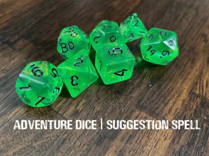 Adventure Dice Suggestion Spell Dice Set Dice & Counters Adventure Dice | Red Claw Gaming