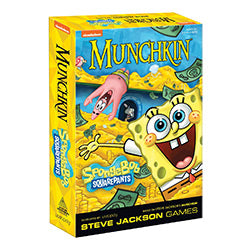 Sponge Bob Munchkin Board Games Steve Jackson | Red Claw Gaming