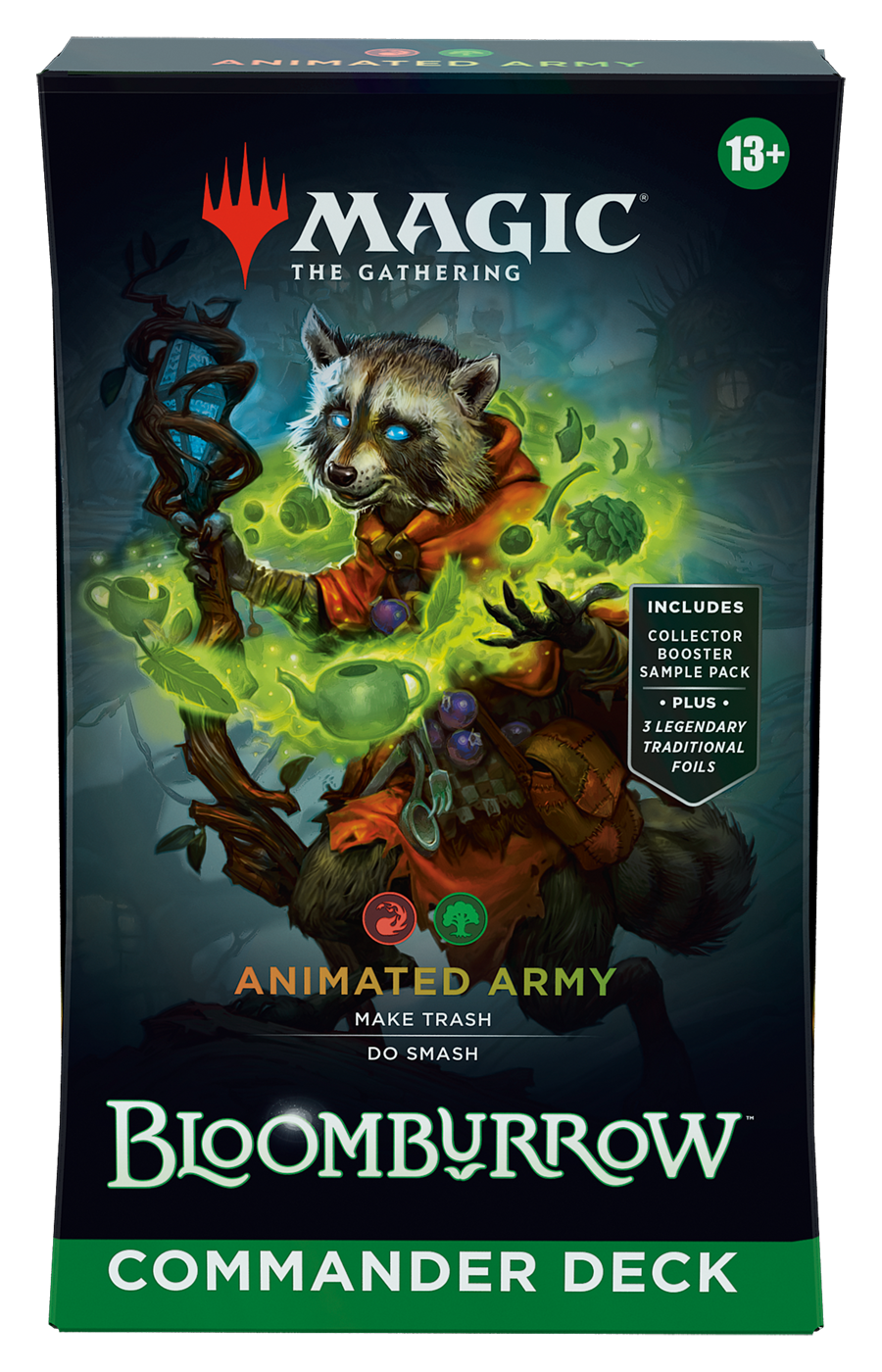 Magic: The Gathering Bloomburrow Commander Deck Sealed Magic the Gathering Wizards of the Coast (Sealed) Animated Army   | Red Claw Gaming