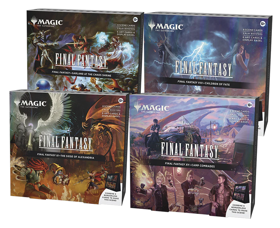 Magic: The Gathering Final Fantasy Scene Box Sealed Magic the Gathering Wizards of the Coast (Sealed) Final Fantasy VIII - Children of Fate | Red Claw Gaming