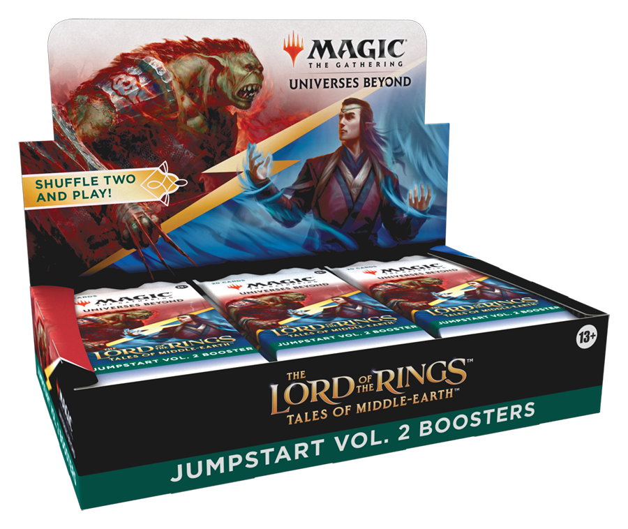 The Lord of the Rings: Volume 2 Jumpstart Booster Box Sealed Magic the Gathering Wizards of the Coast (Sealed)    | Red Claw Gaming