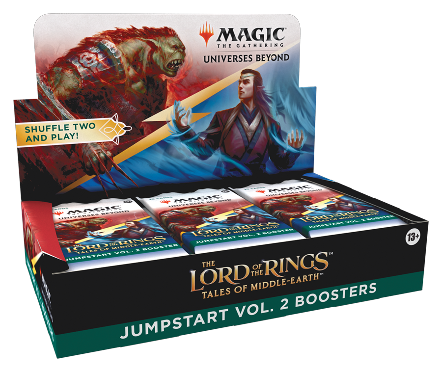 The Lord of the Rings: Volume 2 Jumpstart Booster Box Sealed Magic the Gathering Red Claw Gaming    | Red Claw Gaming