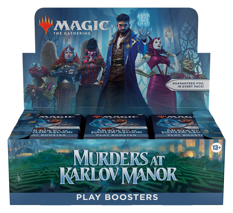 Murders at Karlov Manor Play Booster Box Sealed Magic the Gathering Wizards of the Coast (Sealed)    | Red Claw Gaming