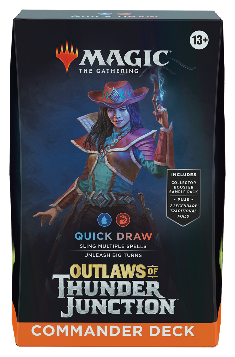 Outlaws of Thunder Junction Commander Decks Sealed Magic the Gathering Wizards of the Coast (Sealed) Quick Draw   | Red Claw Gaming