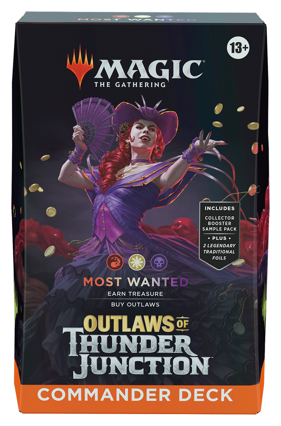 Outlaws of Thunder Junction Commander Decks Sealed Magic the Gathering Wizards of the Coast Quick Draw   | Red Claw Gaming