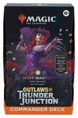 Outlaws of Thunder Junction Commander Decks Sealed Magic the Gathering Wizards of the Coast (Sealed) Most Wanted   | Red Claw Gaming