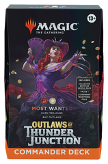 Outlaws of Thunder Junction Commander Decks Sealed Magic the Gathering Wizards of the Coast Most Wanted   | Red Claw Gaming