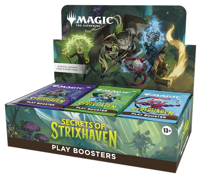 Magic: The Gathering: Secrets of Strixhaven Play Booster Box Sealed Magic the Gathering Wizards of the Coast (Sealed) | Red Claw Gaming