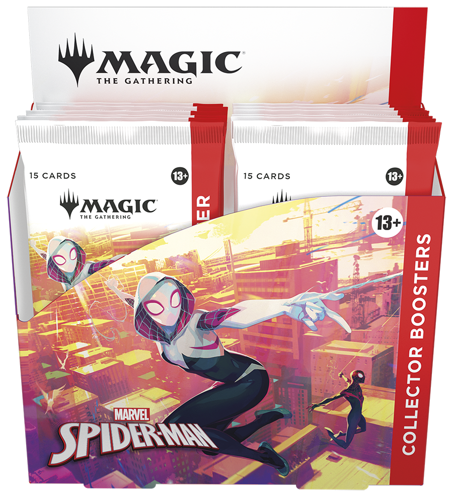Magic: The Gathering Spider-man Collector Booster Box Sealed Magic the Gathering Wizards of the Coast (Sealed) | Red Claw Gaming