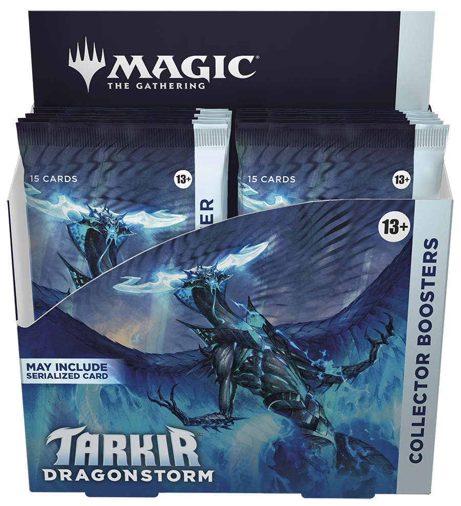 Magic: The Gathering Tarkir: Dragonstorm - Collector Booster Box Sealed Magic the Gathering Wizards of the Coast (Sealed) | Red Claw Gaming