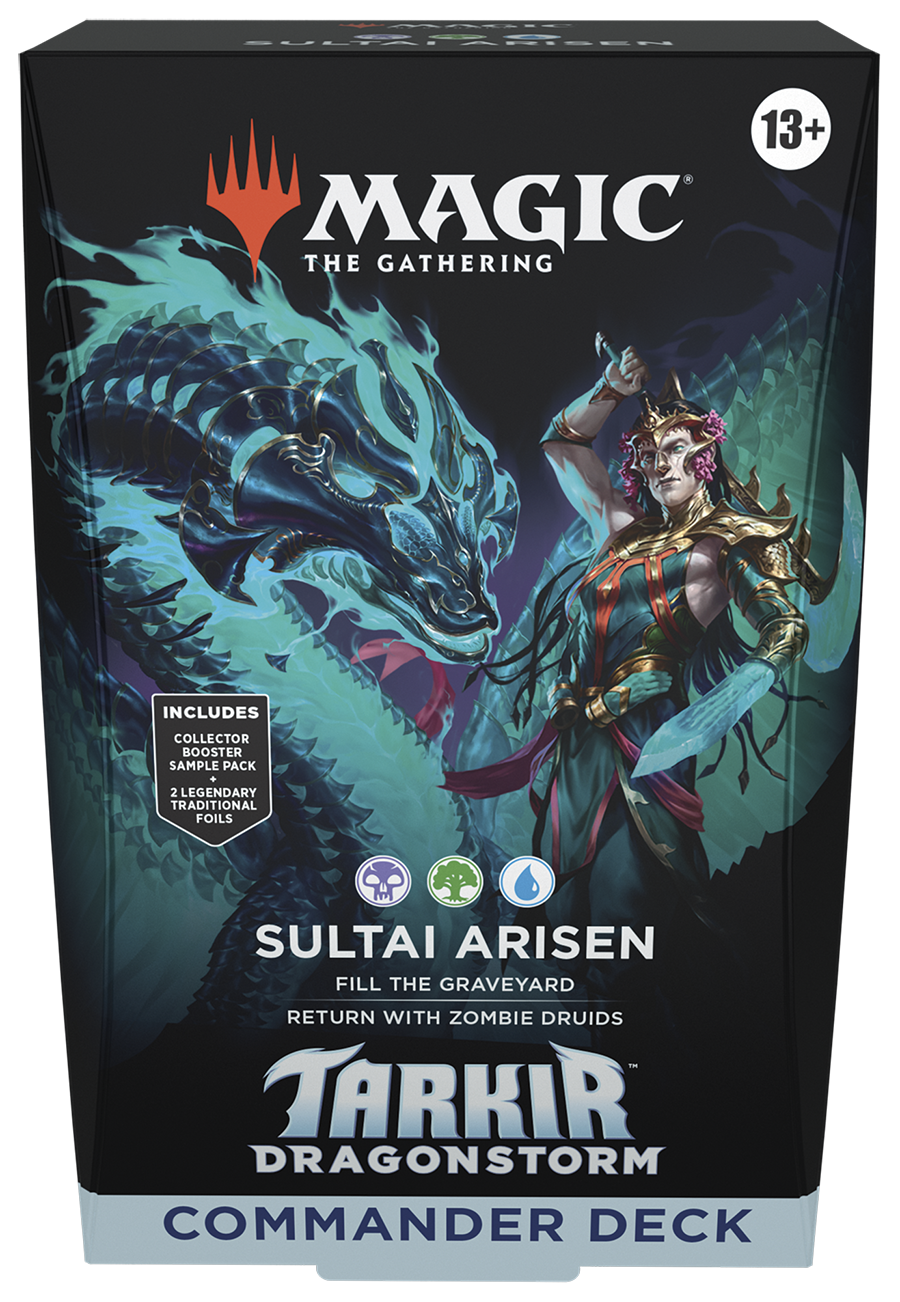 MTG Tarkir: Dragonstorm Collector Booster SAMPLE PACK – 3 Cards, Sealed, English