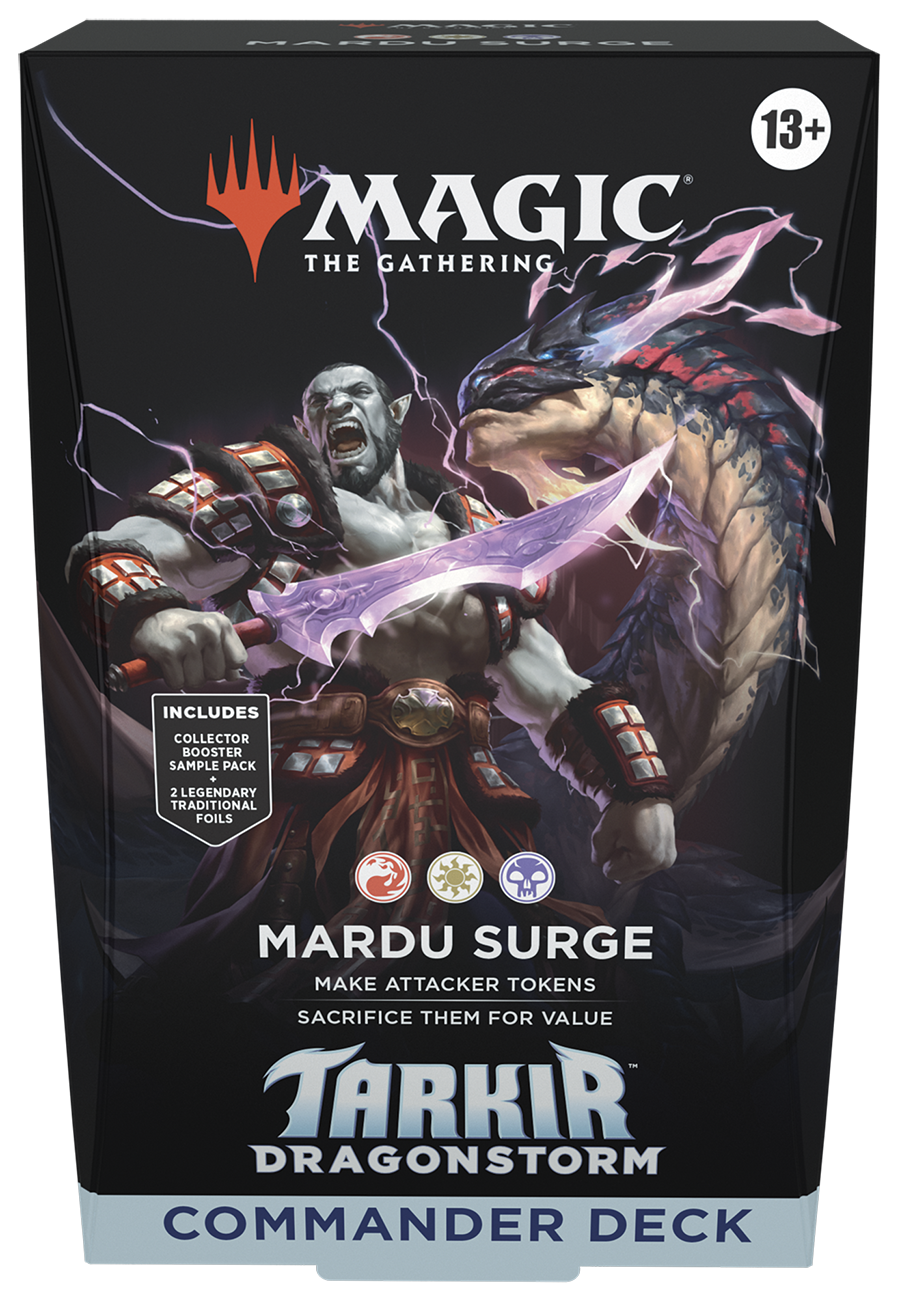 Magic: The Gathering Tarkir: Dragonstorm Commander Deck Red Claw Gaming Magic: The Gathering Tarkir: Dragonstorm Commander Deck Red Claw Gaming