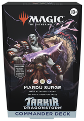 Magic: The Gathering Tarkir: Dragonstorm Commander Deck Sealed Magic the Gathering Wizards of the Coast (Sealed) Mardu | Red Claw Gaming