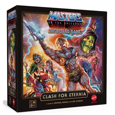 MASTERS OF THE UNIVERSE: THE BOARD GAME - CLASH FOR ETERNIA Board Games CMON Games    | Red Claw Gaming