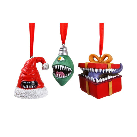 Forged Monstrous Merrymakers Mimic Ornaments D&D Accessory Forged Gaming    | Red Claw Gaming