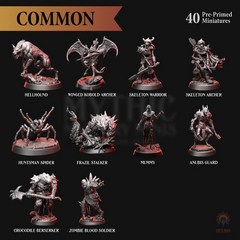 Mythic Mystery Minis - Monsters Series 1 | 5e | Red Claw Gaming