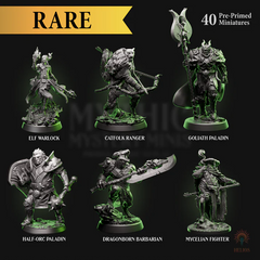 Mythic Mystery Minis - Heroes | Series 1 | 5e | Red Claw Gaming