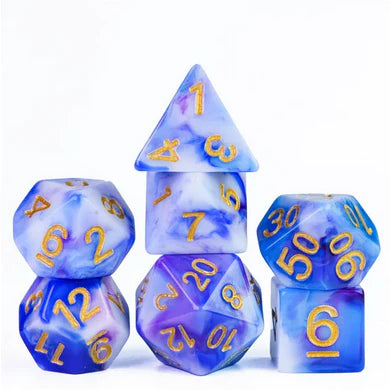 NEPTUNE CHILL RPG DICE SET Dice & Counters Foam Brain Games    | Red Claw Gaming