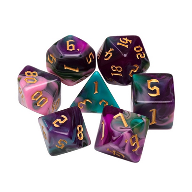 Night Elves RPG Dice Set | Red Claw Gaming
