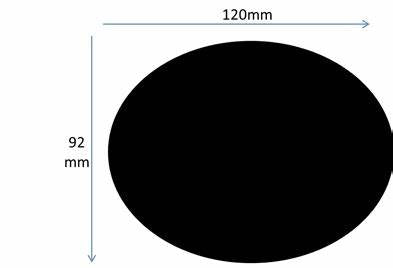 Citadel 120x92mm Oval Bases Citadel Citadel | Red Claw Gaming